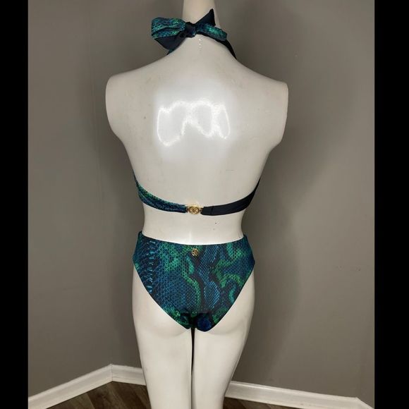 Roberto Cavalli Woman One-piece
swimsuit Deep jade - Picture 4 of 5